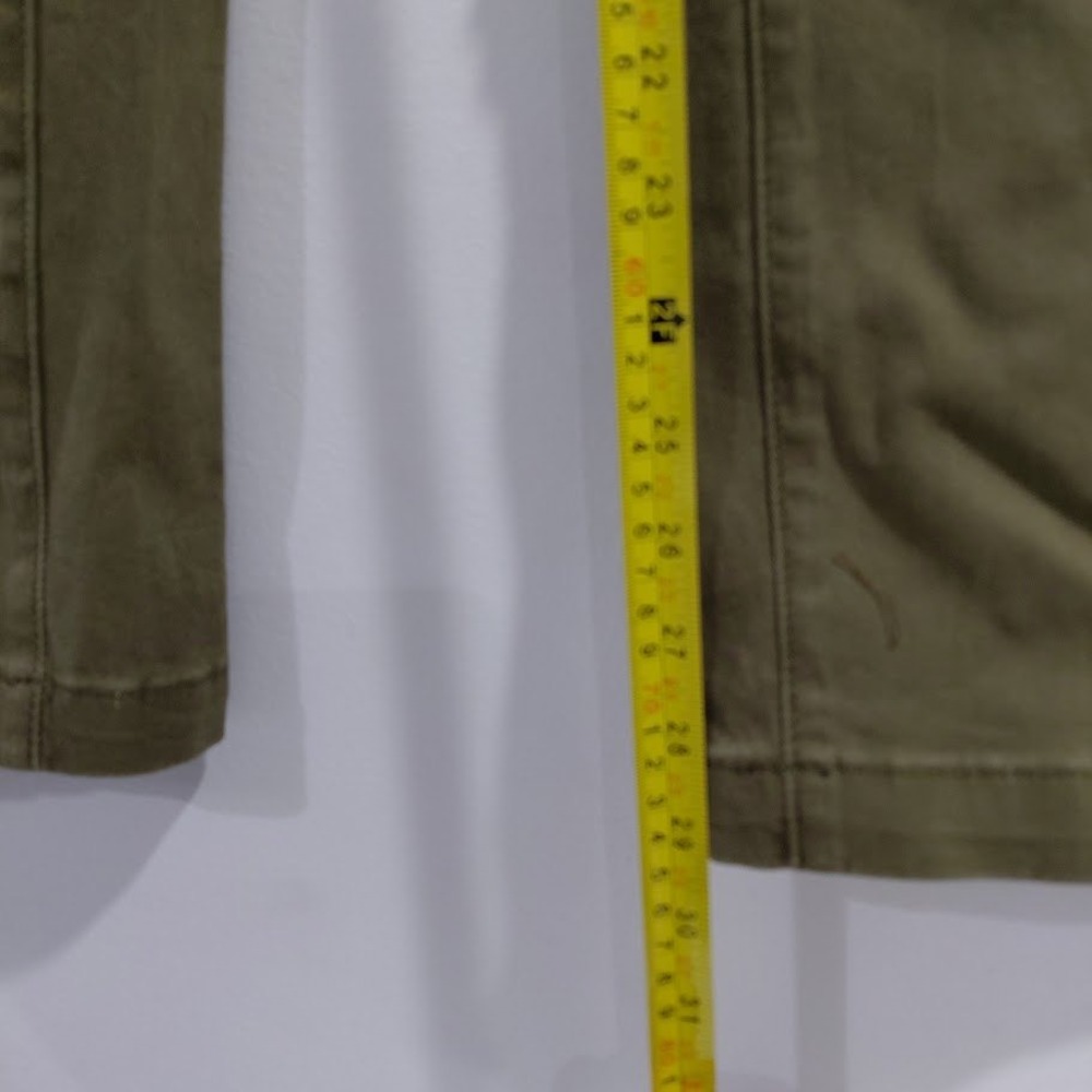 Women's Olive Green Wide-Leg Pants - Picture 15 of 16